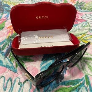 Gucci GG0141S Black Sunglasses with Case